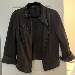 Express Gray Jacket Size 8
